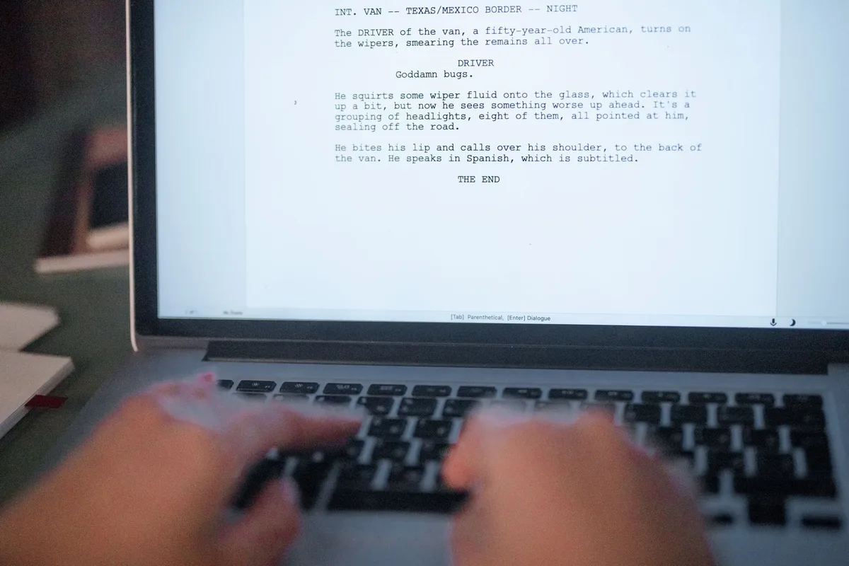 Editing text on computer screen