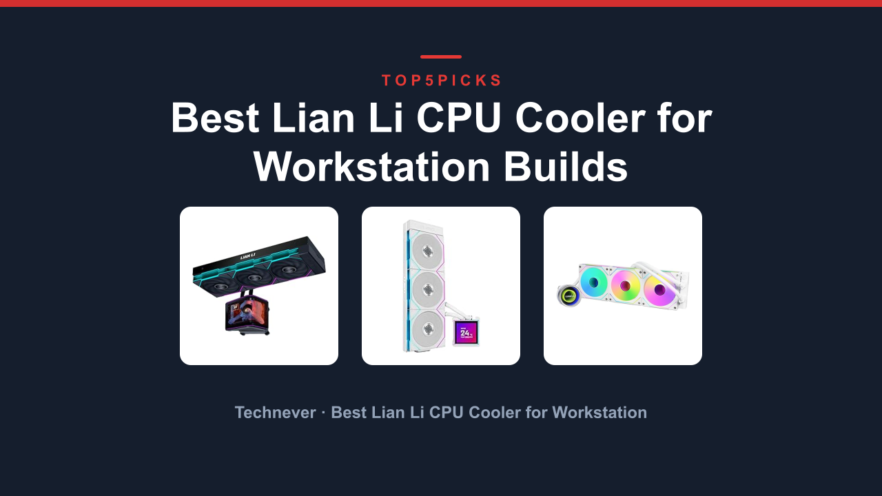 Best Lian Li CPU Cooler for Workstation Builds