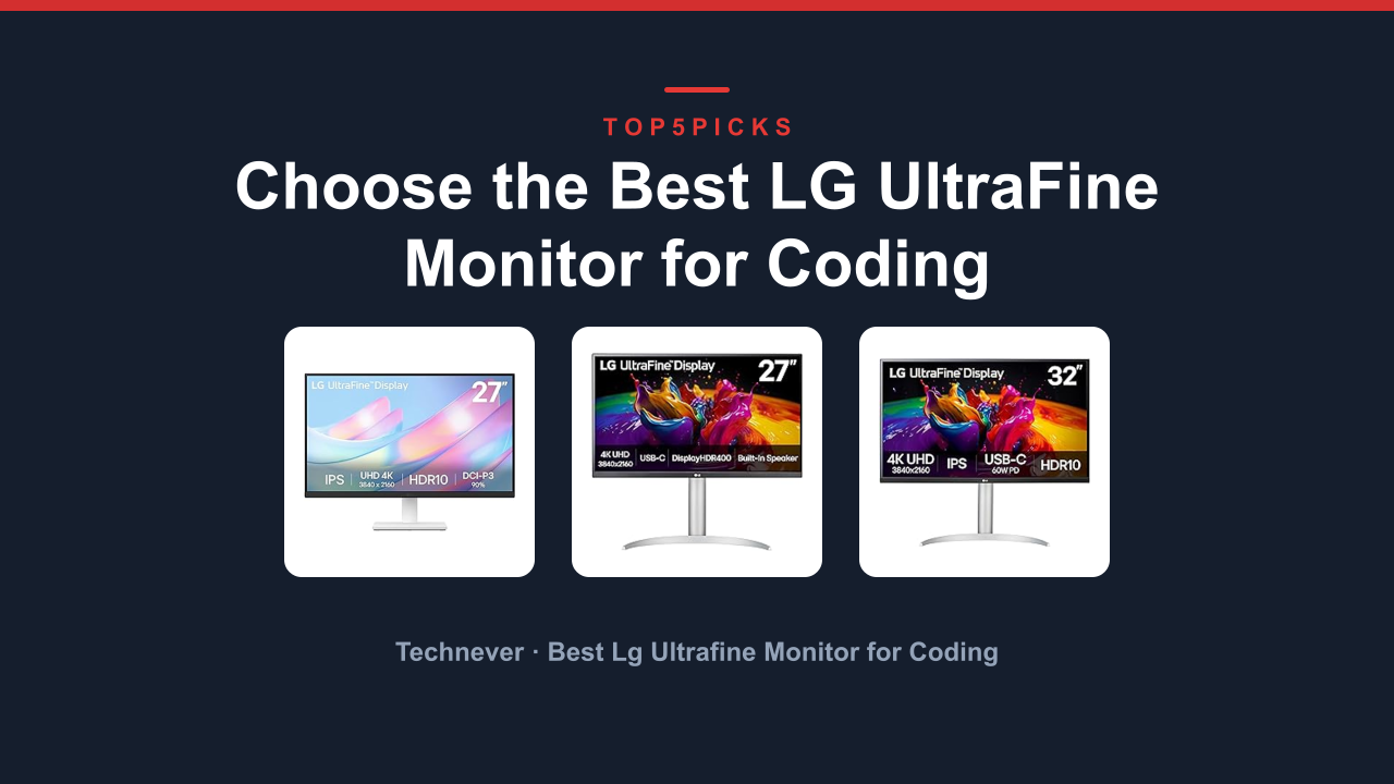 Choose the Best LG UltraFine Monitor for Coding
